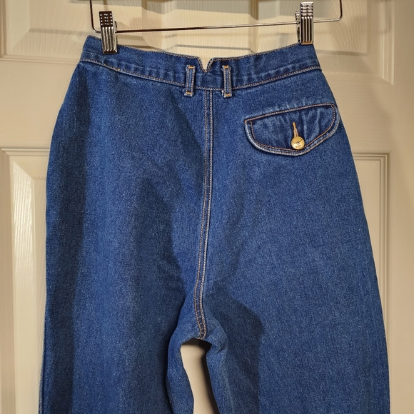inventory reduction 30% off bundl Vintage 80s Backsiders high rise jeans size 11 - Picture 3 of 16